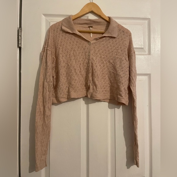 Free People Betty tie front sweater - Picture 3 of 8